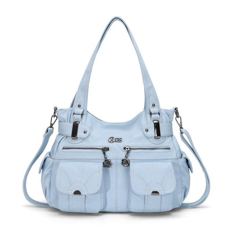 2024 Damen-Umhängetasche aus PU mit großer Kapazität - Handtasche im europäischen und amerikanischen Stil von Joom DACH