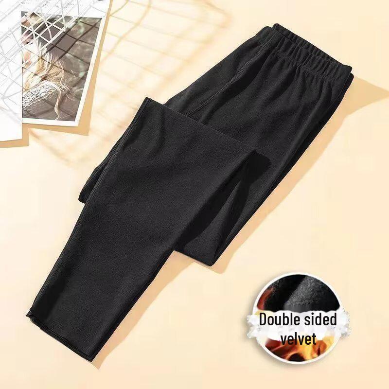 2024 Herren-Unterhemd aus Baumwolle: Dünne, warme Winterunterhose M schwarz von Joom DACH