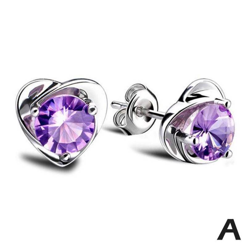 2024 Magnetische Ohrstecker Piercing Paar Männer Neue Frauen P5J1 violett von Joom DACH