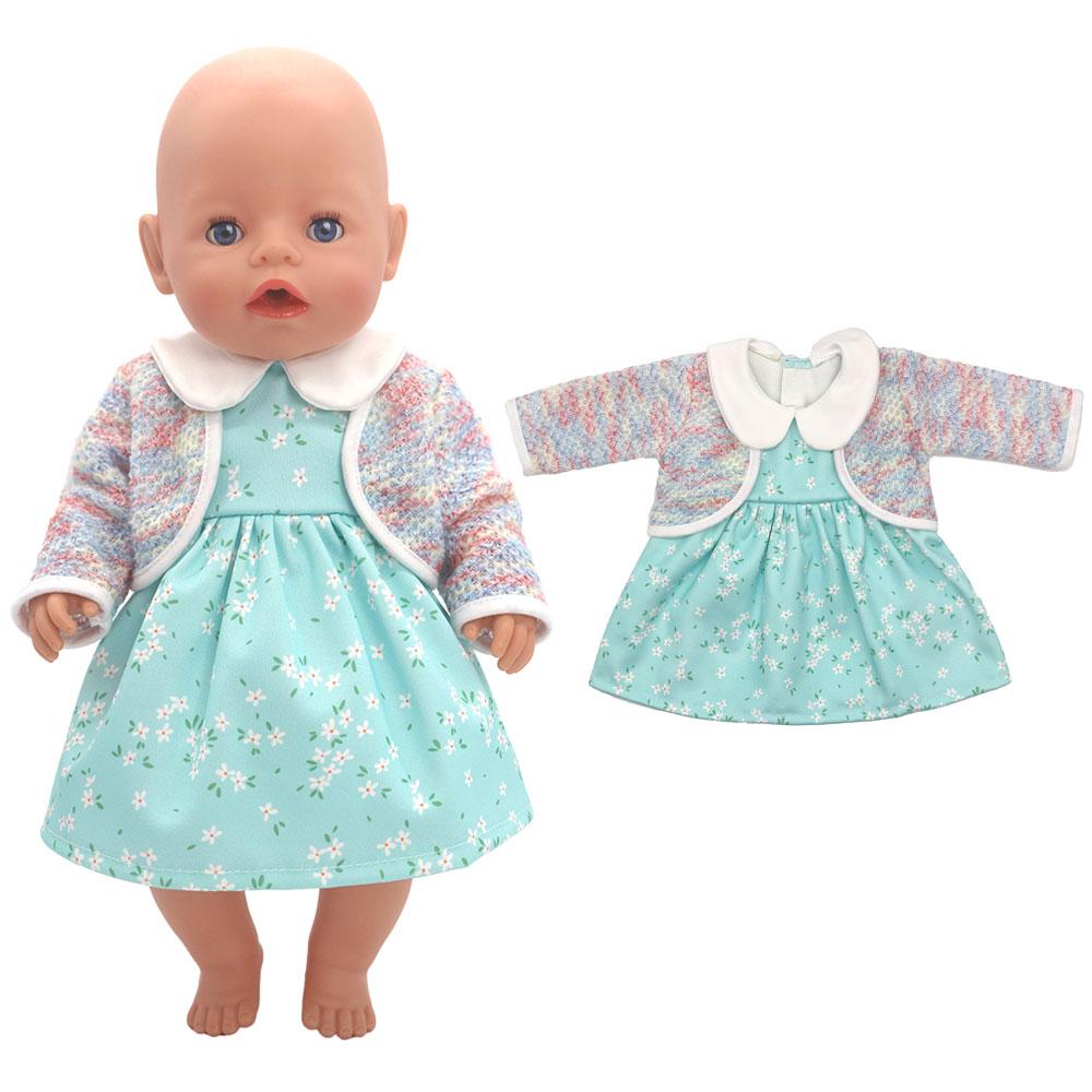 2024 Neue Puppenkleidung für 17 Zoll 43 cm Babypuppe Niedliche Pullover Strampler Puppenkleidung von Joom DACH