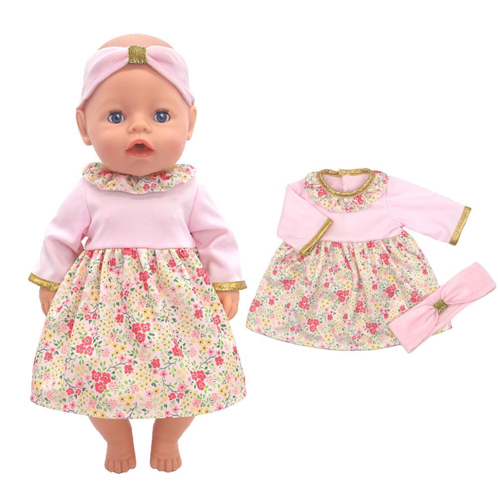 2024 Neue Puppenkleidung für 17 Zoll 43 cm Babypuppe Niedliche Pullover Strampler Puppenkleidung von Joom DACH