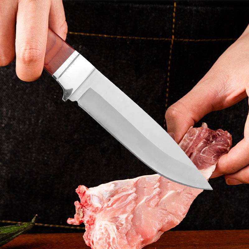 2024 Neues Design Japanisches Koch-Nakiri-Messer Edelstahl Kochmesser Küchenmesser Edelstahl Boning Chef Filetmesser Cleaver Cutter Tool 1Pcs With Cover von Joom DACH