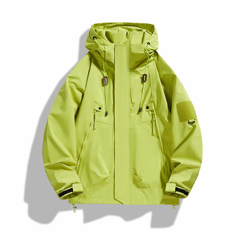 2024 Unisex Wasserdichte Windjacke: Herren Funktionsjacke für Frühling/Herbst S von Joom DACH