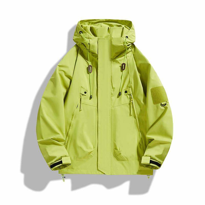 2024 Unisex Wasserdichte Windjacke: Herren Funktionsjacke für Frühling/Herbst S von Joom DACH