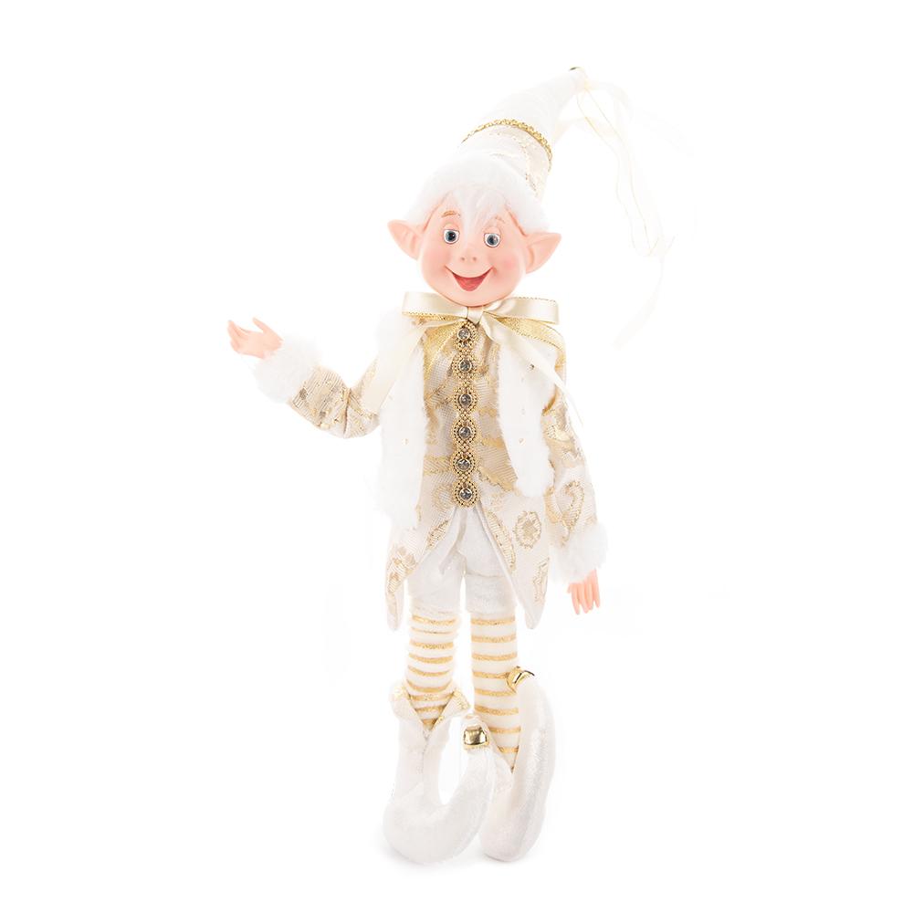 2024 Weihnachtsdekoration 45 cm Elfenpuppe Spielzeug Hängendes Stehendes Dekor Navidad Anhänger Ornamente für Zuhause Neujahrsgeschenk für Kinder von Joom DACH