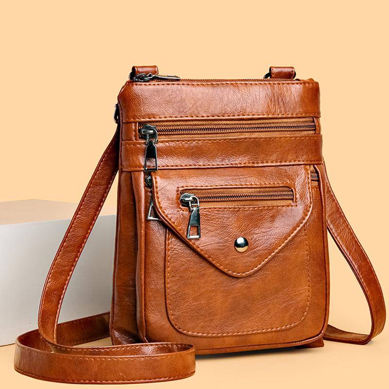 2024 Winter Damen Schulter Kleine Tasche Frauen Casual Weibliche Geldbörse Top Qualität Telefon Tasche Braun Frauen Mode Umhängetaschen Für Mädchen hellbraune von Joom DACH