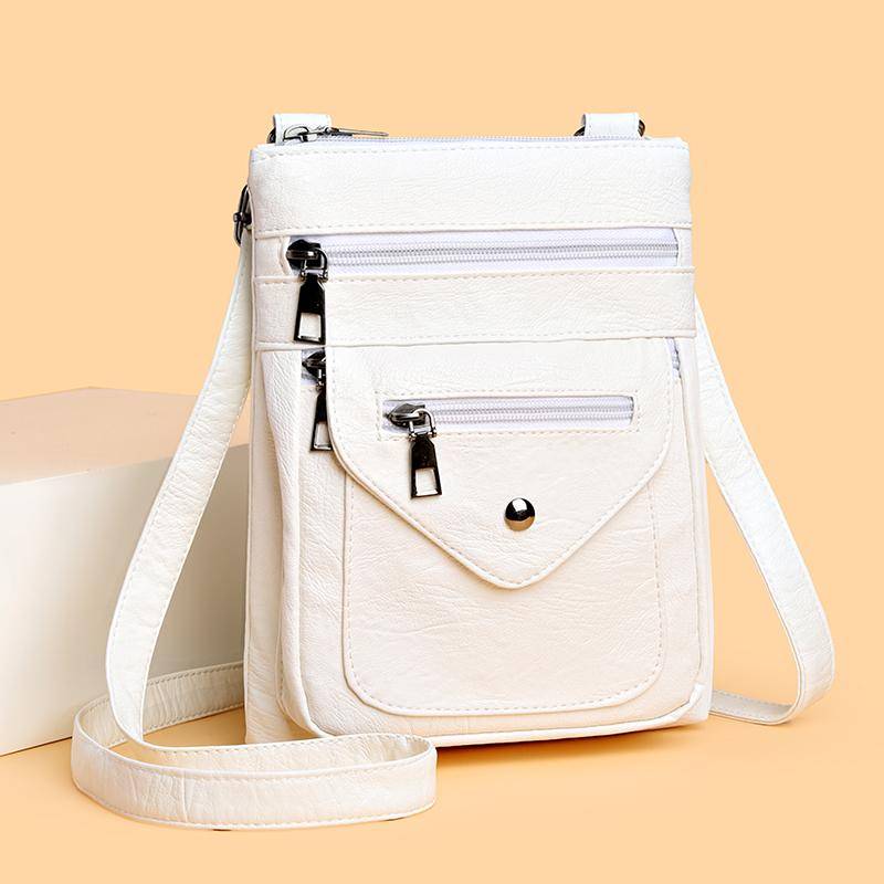 2024 Winter Damen Schulter Kleine Tasche Frauen Casual Weibliche Geldbörse Top Qualität Telefon Tasche Braun Frauen Mode Umhängetaschen Für Mädchen weiß von Joom DACH