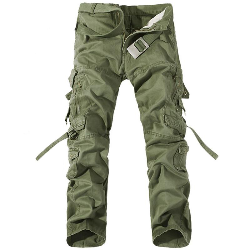 2024 mode Military Cargo Hosen Herren Hosen Overalls Casual Baggy Armee Cargo Hosen Männer Plus Größe Multi-tasche Taktische hosen 34 armee grüne von Joom DACH