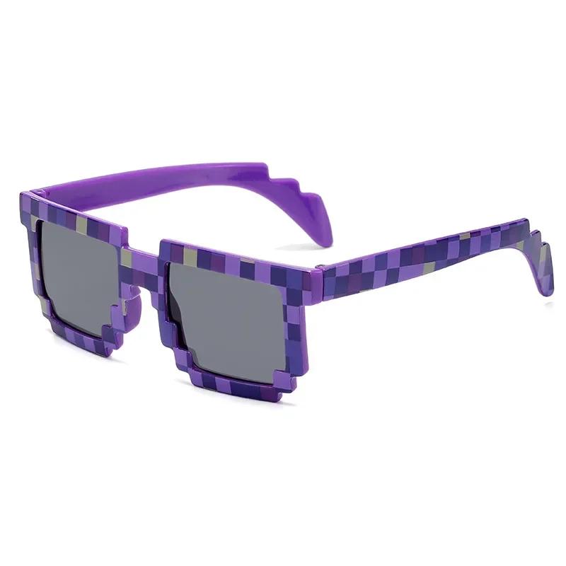 2024 neue Mode Sonnenbrille Heißer Verkauf Sonnenbrille Creeper Brille Neuheit Mosaik Lustige Schutzbrille Jungen Mädchen Pixel Brillen violett 2024 neue Mode Sonnenbrille Heißer Verkauf Sonnenbrille Creeper Brille Neuheit Mosaik Lustige Schutzbrille Jungen Mädchen Pixel Brillen violett von Joom DACH