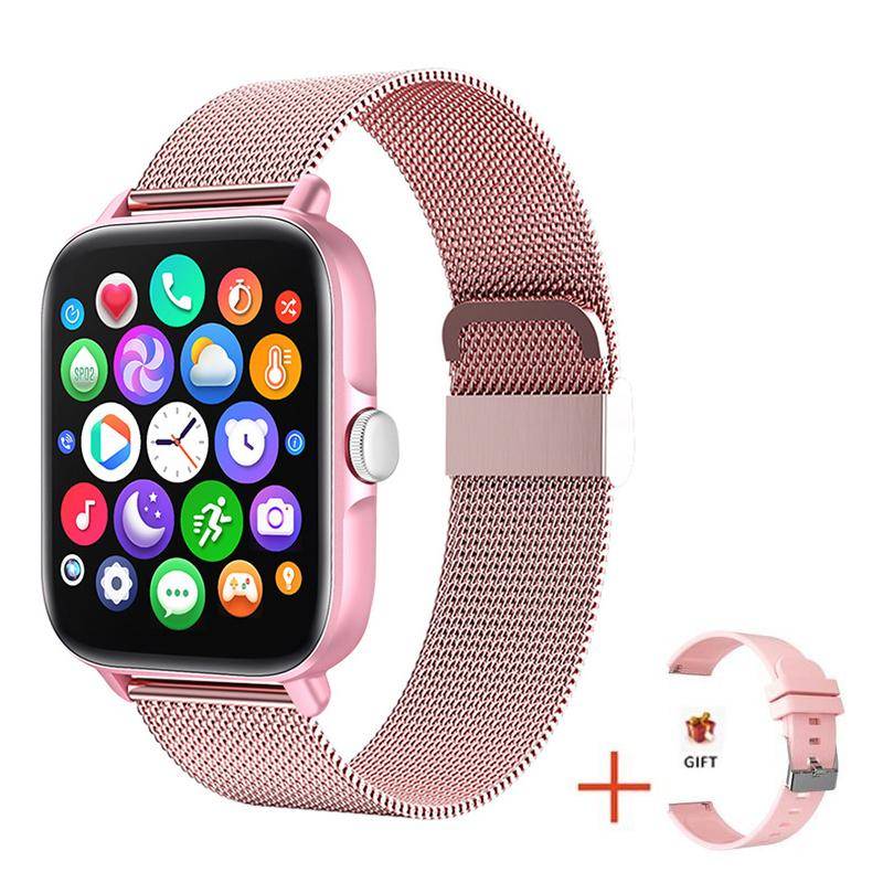 2024 neue Smart Uhr Männer Frauen Full Touch Körper Temperatur Herz Rate Monitor Smartwatch Wasserdichte Intelligente Armbanduhr von Joom DACH