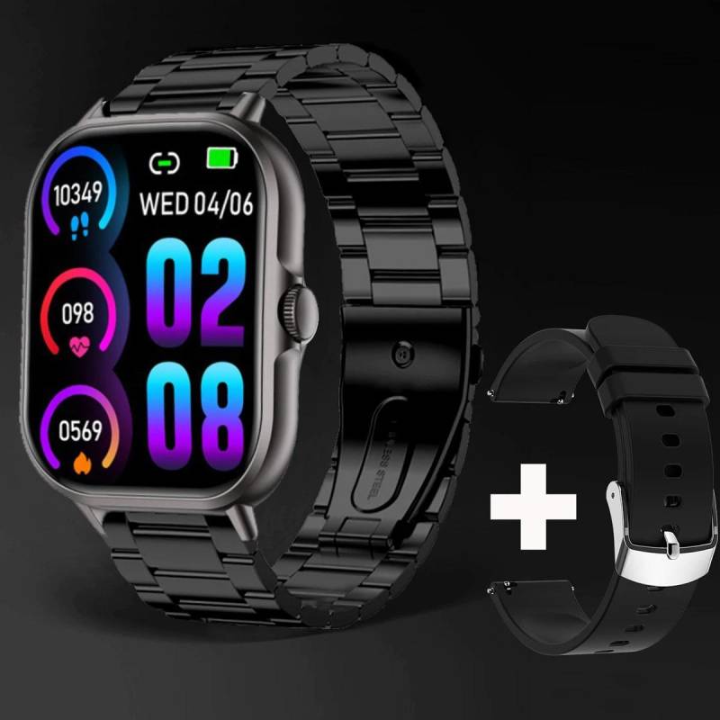 2024 neue Smart Uhr Männer Frauen Full Touch Körper Temperatur Herz Rate Monitor Smartwatch Wasserdichte Intelligente Armbanduhr von Joom DACH