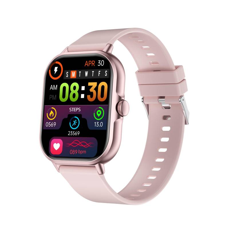 2024 neue Smart Uhr Männer Frauen Full Touch Körper Temperatur Herz Rate Monitor Smartwatch Wasserdichte Intelligente Armbanduhr rosa von Joom DACH