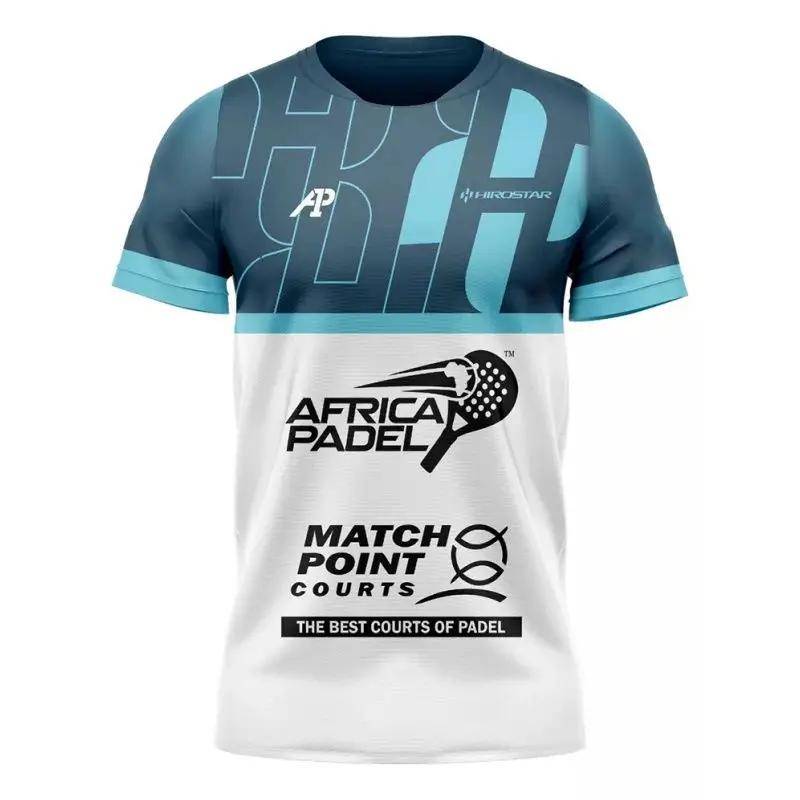 2024 neueste Sommer 3D T-Shirt Padel Bullpadel männer Tennis Anzug Sommer Sport Tischtennis Badminton Sportswear Atmungsaktiv M von Joom DACH