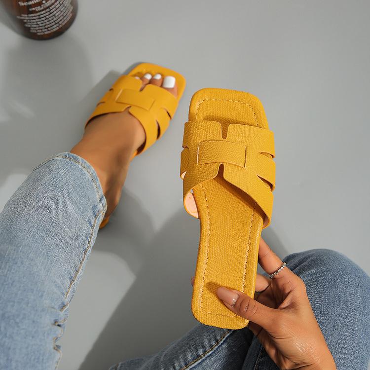 2024 sommer Neue Frauen Hausschuhe Flachen Boden Nicht-slip Outdoor Offene spitze Strand Weibliche Sandalen Sexy Mode-Design Slides frau Schuhe 39 gelb 2024 sommer Neue Frauen Hausschuhe Flachen Boden Nicht-slip Outdoor Offene spitze Strand Weibliche Sandalen Sexy Mode-Design Slides frau Schuhe 39 gelb von Joom DACH