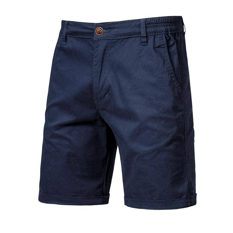 2024 sommer männer Shorts Casual Hosen Männer der Böden Komfortable Baumwolle Hohe Qualität männer Hosen Einfache Business-Mode schlank 34 navy blau 2024 sommer männer Shorts Casual Hosen Männer der Böden Komfortable Baumwolle Hohe Qualität männer Hosen Einfache Business-Mode schlank 34 navy blau von Joom DACH