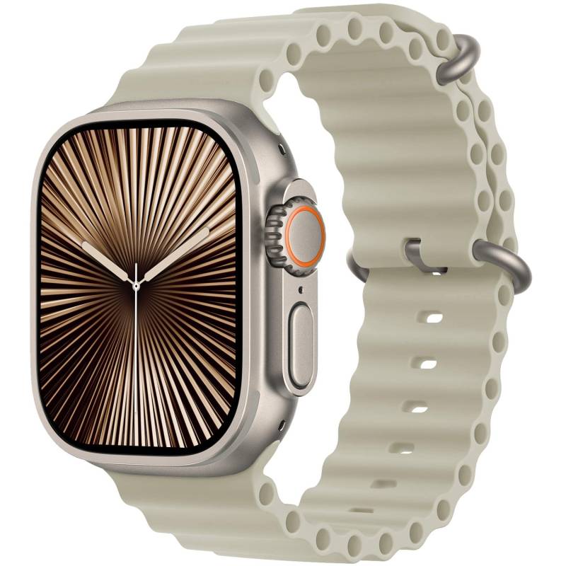2025 HK10 ULTRA 3 MAX Smartwatch HD AMOLED Bluetooth Anruf Netzwerk Chat Roboter Uhr NFC Kompass Smart Watch Männer Frauen von Joom DACH
