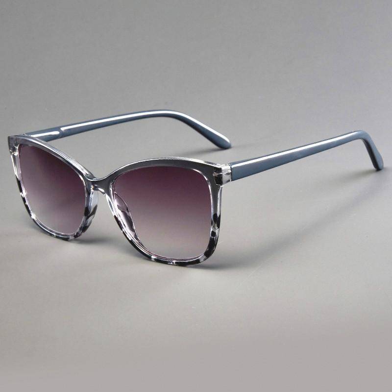 2025 Hochauflösende Sonnenbrille Neue Brille für ältere Menschen mit großem Rahmen Lesebrille für Männer und Frauen Outdoor-Reisebrille für ältere Menschen 3.0 grau von Joom DACH