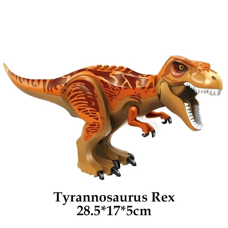 2025 Jurassic Dinosauri Welt Park Spinosaurus Baryonyx Therizinosaurus Indominus Rex Bausteine Steine Kinder Weihnachtsspielzeug mandel von Joom DACH
