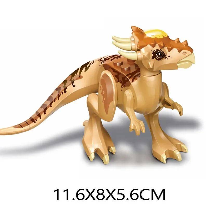 2025 Jurassic Dinosauri Welt Park Spinosaurus Baryonyx Therizinosaurus Indominus Rex Bausteine Steine Kinder Weihnachtsspielzeug terra von Joom DACH