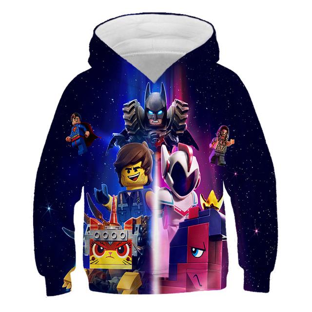2025 Kinder Ninjago Hoodies 3D Casual Print Pullover Kinder Teen Jungen Mädchen Kinder Kleinkind Sweatshirts Kleinkind Tops 4-14 Jahre alt 3-4 Years von Joom DACH