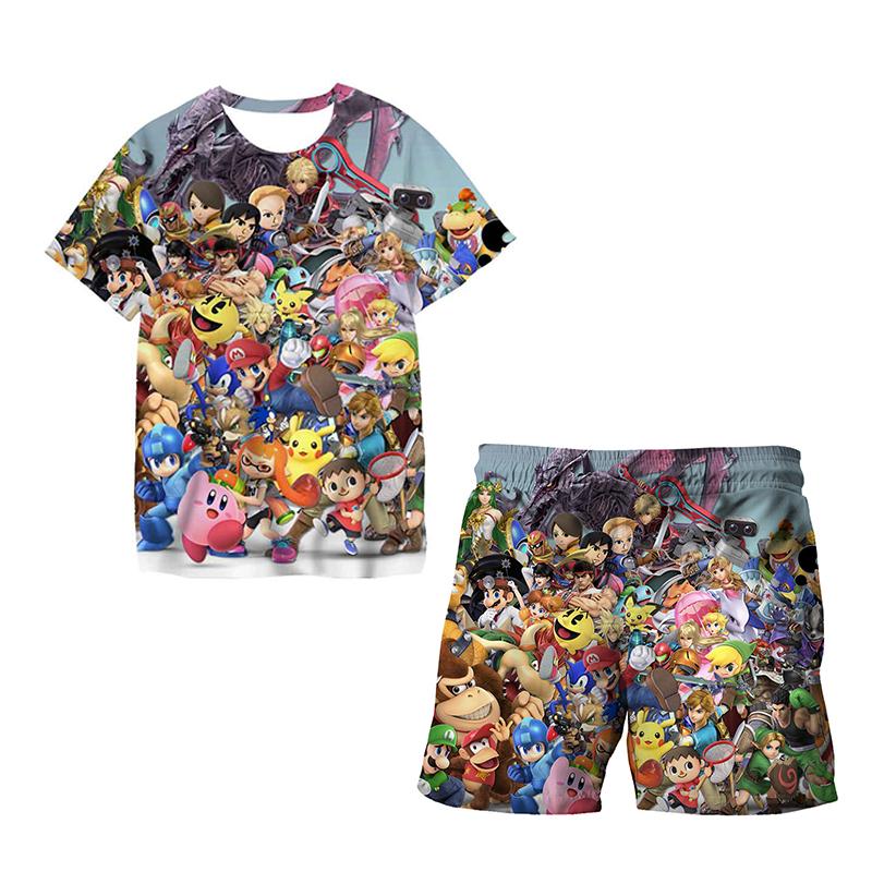 2025 MINISO New Japanese cartoon Sonic 2 T-shirt children's top shorts two-piece set summer boy cartoon cute SONIC T-shirt+beach pants 140 2025 MINISO New Japanese cartoon Sonic 2 T-shirt children's top shorts two-piece set summer boy cartoon cute SONIC T-shirt+beach pants 140 von Joom DACH