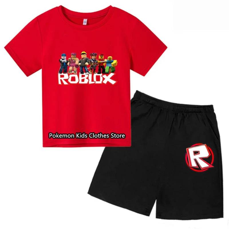 2025 MINISO Roblox T-Shirt Kinderkleidung Mädchen Tops Sommer Baby Shorts Sport T-Shirt Jungen Shorts Kinderkleidung Anzug 414 Jahre 120 2025 MINISO Roblox T-Shirt Kinderkleidung Mädchen Tops Sommer Baby Shorts Sport T-Shirt Jungen Shorts Kinderkleidung Anzug 414 Jahre 120 von Joom DACH