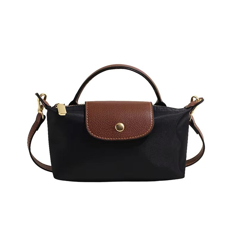 2025 Mini-Knödel-Handtasche für Damen, Nylongewebe, modische Schulter-Crossbody-Handytasche für Damen von Joom DACH