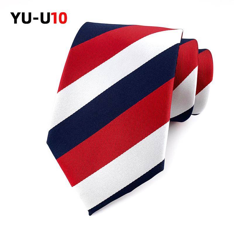 2025 Neu 8CM Professionelle Gestreifte Formelle Business Herren Krawatte-Hemd-Kombination von Joom DACH