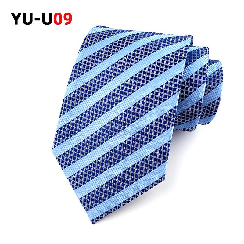 2025 Neu 8CM Professionelle Gestreifte Formelle Business Herren Krawatte-Hemd-Kombination von Joom DACH