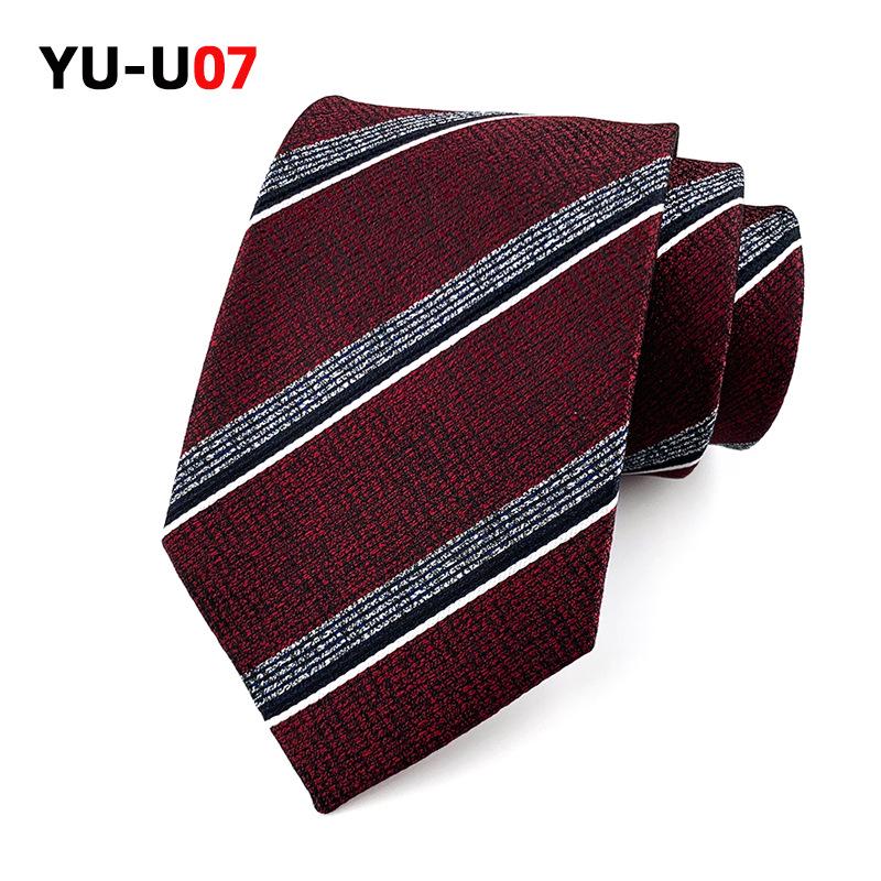 2025 Neu 8CM Professionelle Gestreifte Formelle Business Herren Krawatte-Hemd-Kombination von Joom DACH