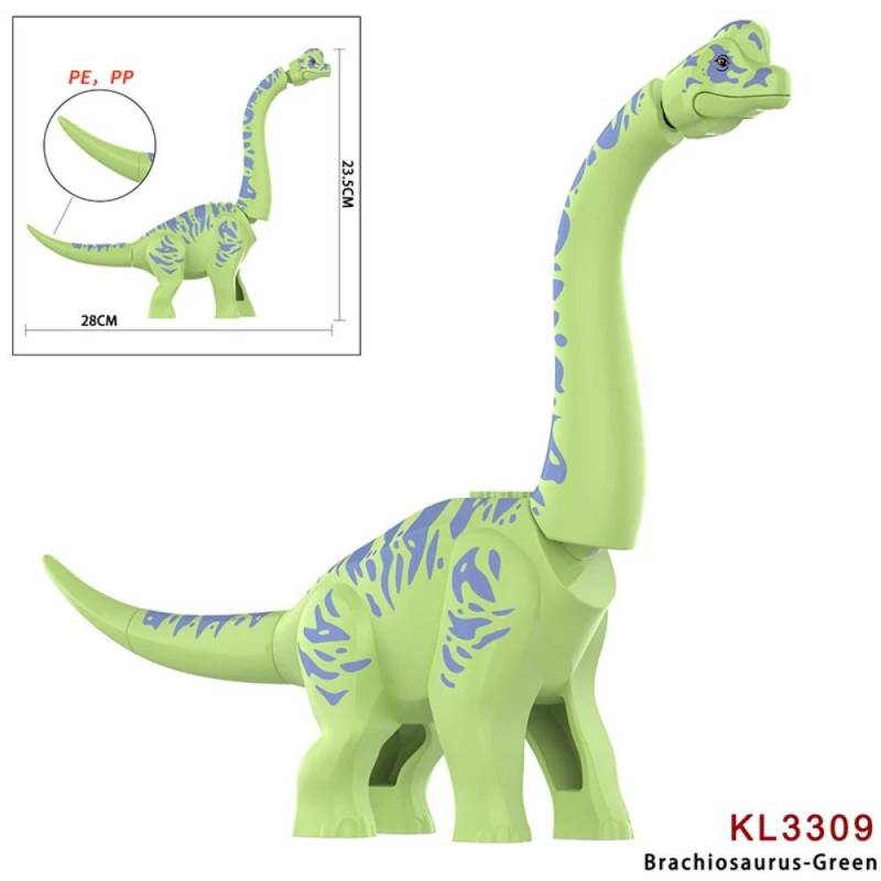 2025 Neu Jurassic Dinosaurier Titanosaurus Tiere DIY Blöcke Brachiosaurus Bausteine Steine Kind Dino Spielzeug Für Kinder von Joom DACH