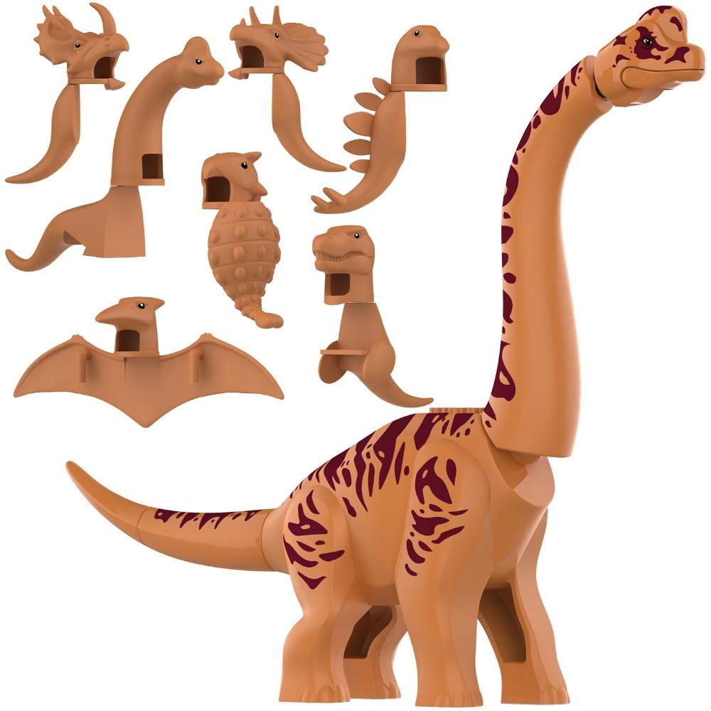 2025 Neu Jurassic Dinosaurier Titanosaurus Tiere DIY Blöcke Brachiosaurus Bausteine Steine Kind Dino Spielzeug Für Kinder von Joom DACH