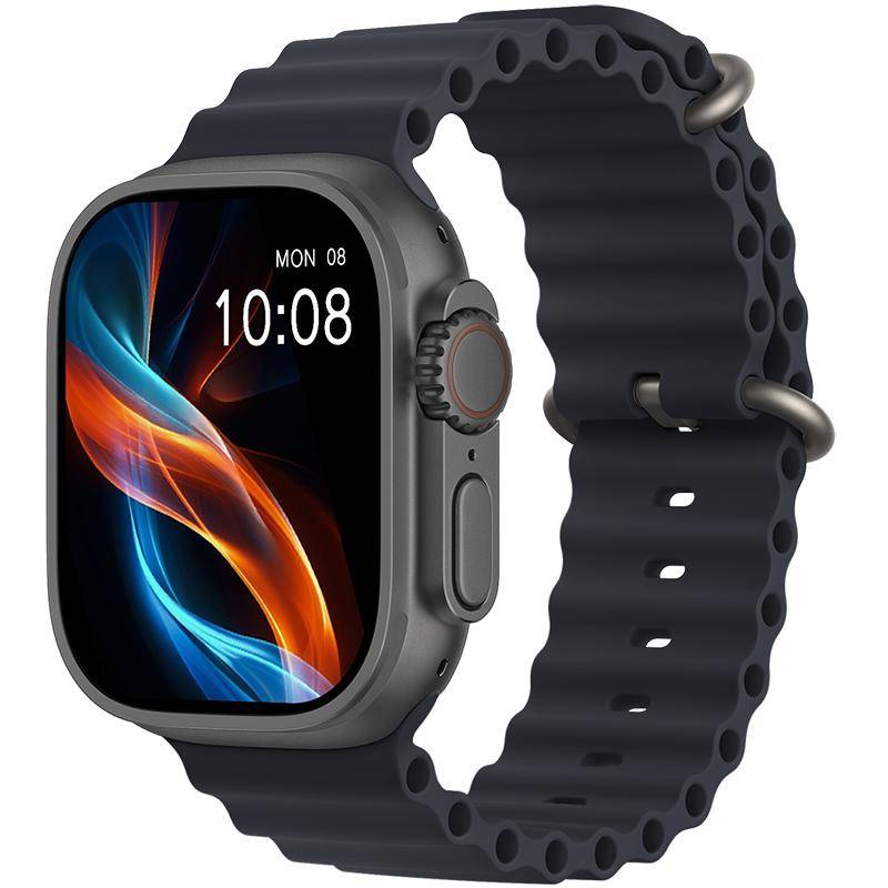 2025 Neue HK10 ULTRA-A AMOLED-Bildschirm Smartwatch Lokales Musikalbum NFC TWS Smartwatch für Männer und Frauen von Joom DACH