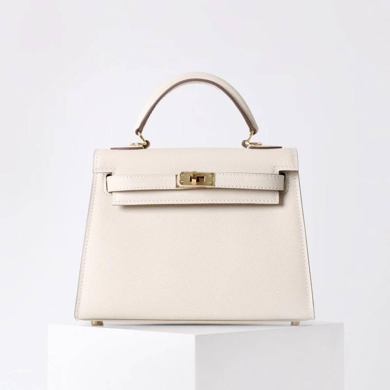 2025 Neue Vielseitige Trendige Hochwertige Textur Leder Tasche Handheld Einzelne Schulter Crossbody Zweite Generation Tasche 22x8x16cm weiß von Joom DACH