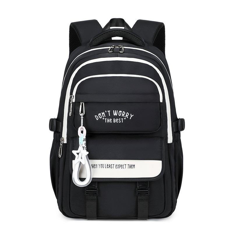 2025 Sommer Neu Schülerbuchtasche Robustes Oxford Verschleißfest Teenager Mädchen Schultasche Leichtgewichtige Große Kapazität College-Student Rucksack von Joom DACH