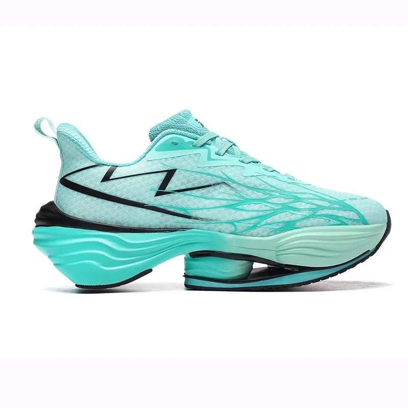 2025 Sportschuhe Herren Mesh Atmungsaktiv Dämpfung Hohe Qualität Rutschfeste Sneaker Sommer Marathon Training Laufschuhe für Damen 44 blau von Joom DACH