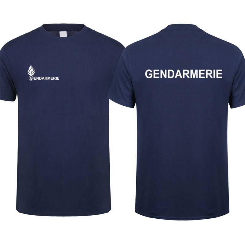 2025 Sommer Kurz Lässig 100% Baumwolle T-Shirt Französische Gendarmerie T-Shirt Kurzarm Gendarmerie PSIG T-Shirt für Männer Frauen 4XL 2025 Sommer Kurz Lässig 100% Baumwolle T-Shirt Französische Gendarmerie T-Shirt Kurzarm Gendarmerie PSIG T-Shirt für Männer Frauen 4XL von Joom DACH