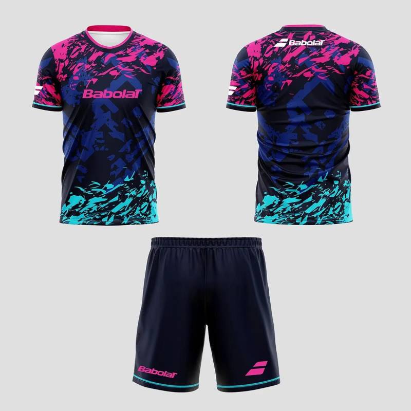 2025 neue Herren Sommer Tennis Atmungsaktive Set, Schnell trocknend Badminton Lose Set, herren T-shirt und Kurzarm Shorts Set Weiche a L 2025 neue Herren Sommer Tennis Atmungsaktive Set, Schnell trocknend Badminton Lose Set, herren T-shirt und Kurzarm Shorts Set Weiche a L von Joom DACH