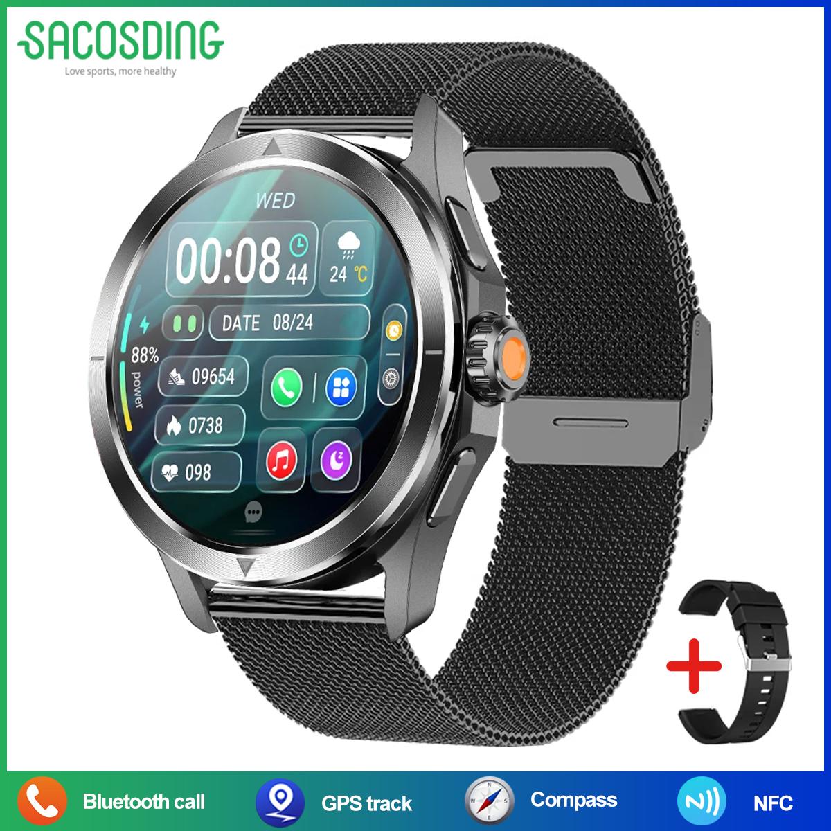 2025 neue Uhr S4 Ultra Sport Männer Höhenmesser GPS Track Kompass NFC HD BT Anruf smart watch Für Android IOS XIAOMI 2025 neue Uhr S4 Ultra Sport Männer Höhenmesser GPS Track Kompass NFC HD BT Anruf smart watch Für Android IOS XIAOMI von Joom DACH