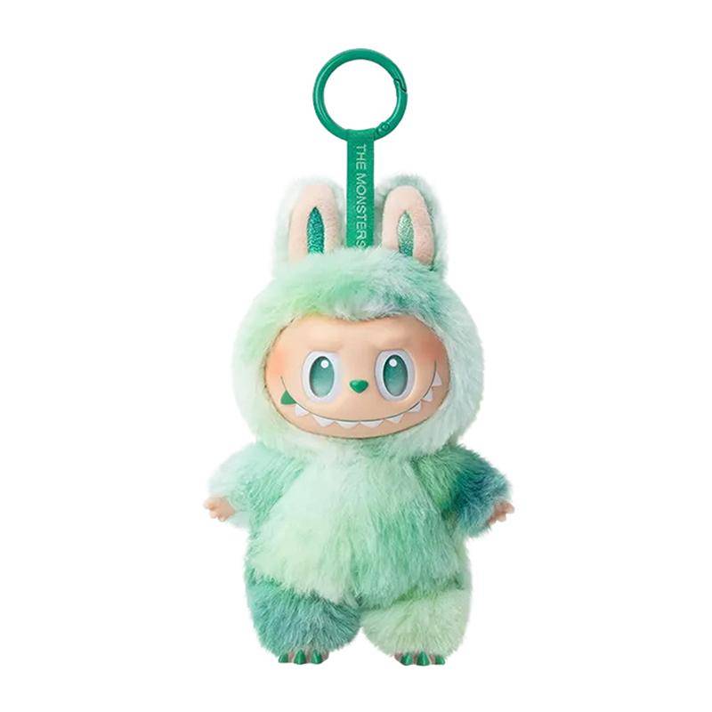 2025Neu 3.0 Labubu Plüschpuppe Schlüsselanhänger 3. Generation Blindbox Herzschlag Macaron Happy Guess Serie Vinyl Plüschtier Trendy Play grün von Joom DACH
