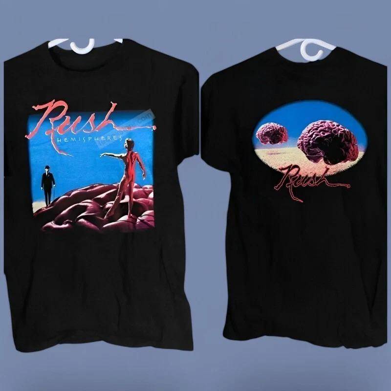 2026 Neu im Angebot RUSH Band Hemispheres Album 1978 Shirt High-End Luxus ist für Männer und Frauen Top y2k L von Joom DACH