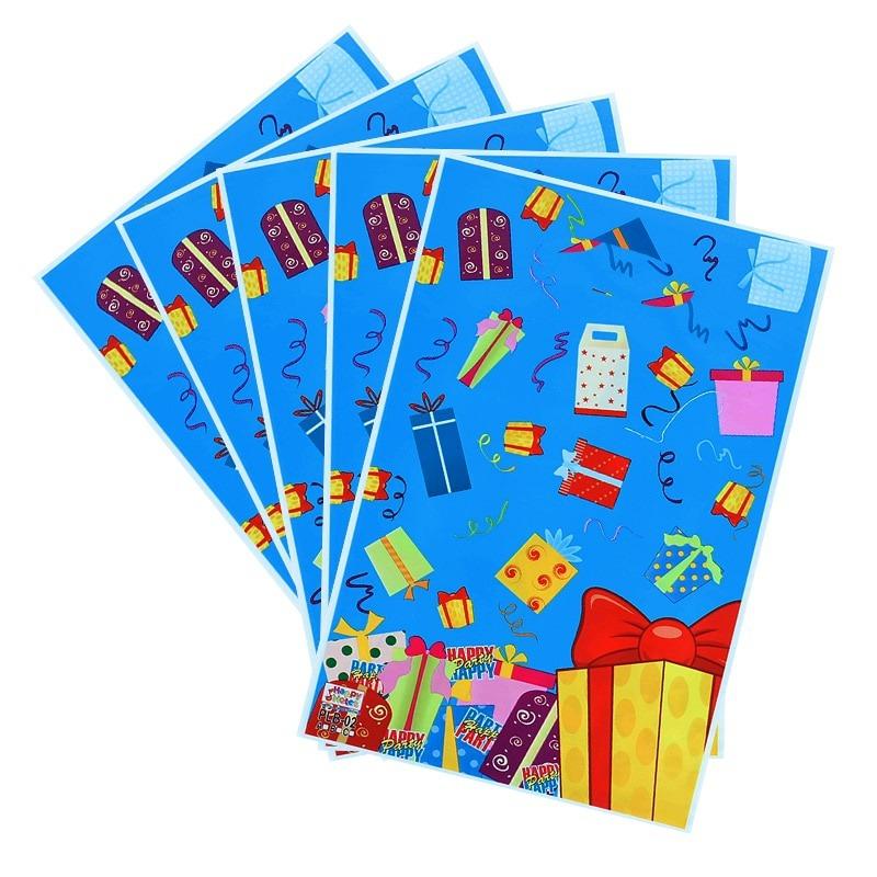 20Pcs Kunststoff Candy Tasche Kind Party Beute Taschen Junge Mädchen Kinder Geburtstag Party Favors Supplies Decor Balloon/Box blau von Joom DACH