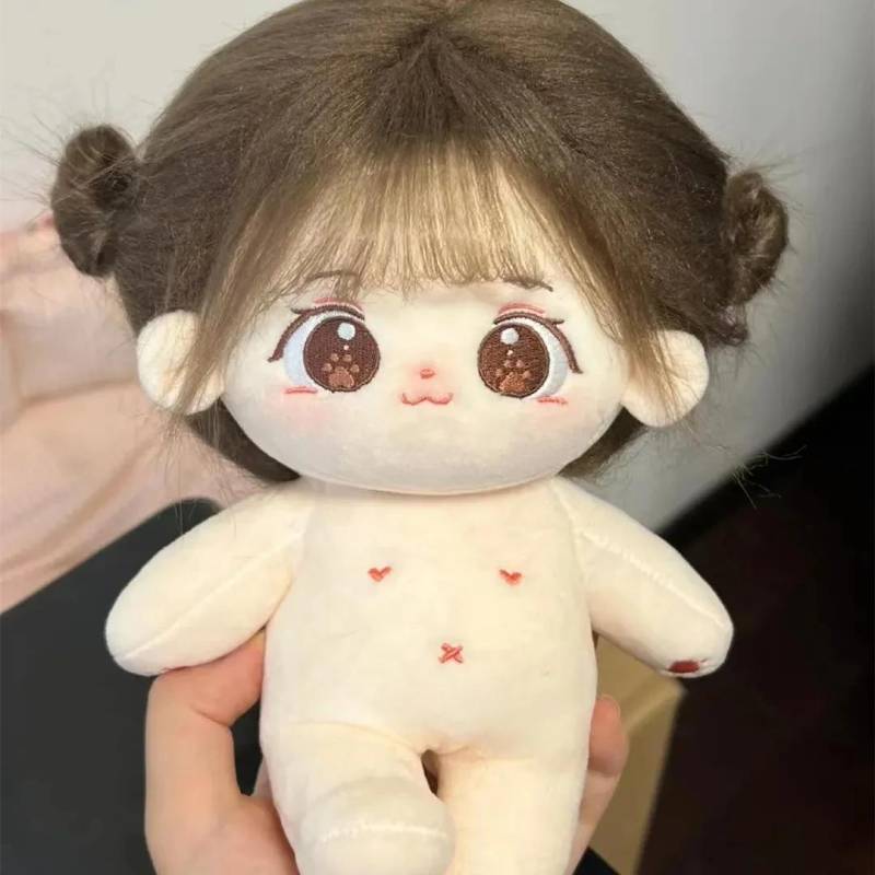 20cm Miaomiao Baumwolle Puppe Lager Austauschbare Baby Kleidung Plüsch Puppe Dress Up Cospslay Anime Figur Kinder Mädchen Spielzeug Having a skeleton von Joom DACH