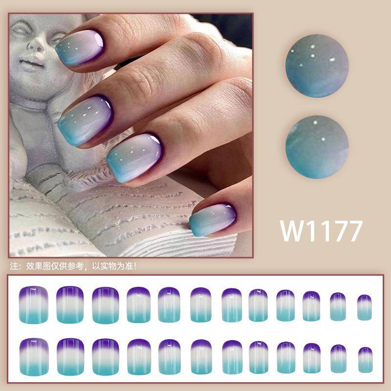 24 Stück 3D French Press on Nails Y2k Love Bow Sweet Almond Falsche Nägel Patch Ins Fashion Girl Gefälschte Nägel Tipps Tragbare vollständige Abdeckung W1177 von Joom DACH