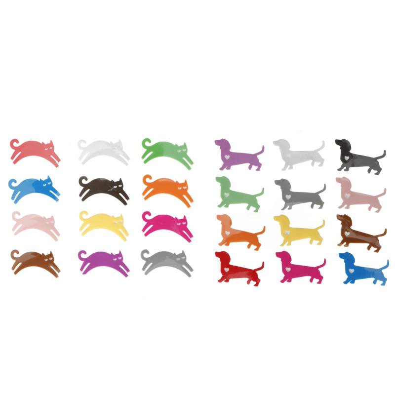 24 Stück Silikon Katze Hund Tiere Formen Weinglas Marker Trinkbecher Identifikator Partybecher Zeichen von Joom DACH