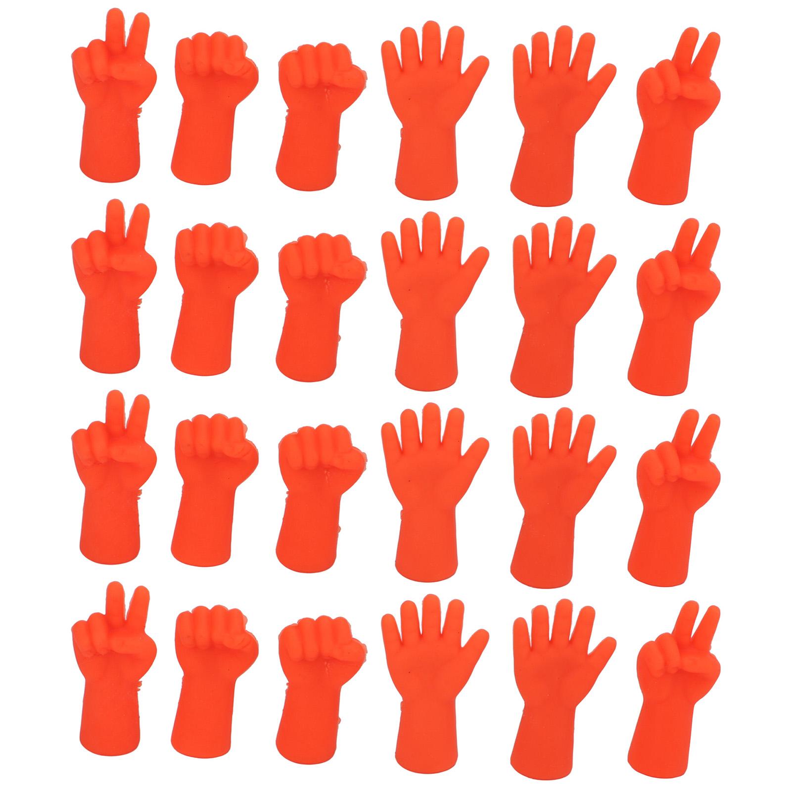 24 Stück Stricknadelstopper Gummi Schere Stein Papier Stricknadelkappen für Strickhandwerk von Joom DACH