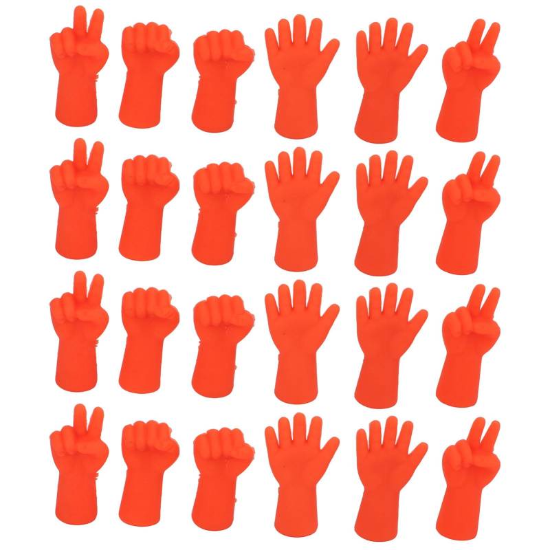 24 Stück Stricknadelstopper Gummi Schere Stein Papier Stricknadelkappen für Strickhandwerk von Joom DACH