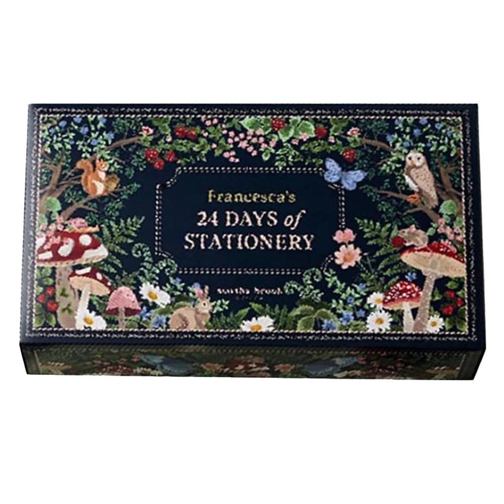 24 Tage Schreibwaren Adventskalender Schreibwarenbedarf Countdown-Kalender für Weihnachten Advent Calendar von Joom DACH