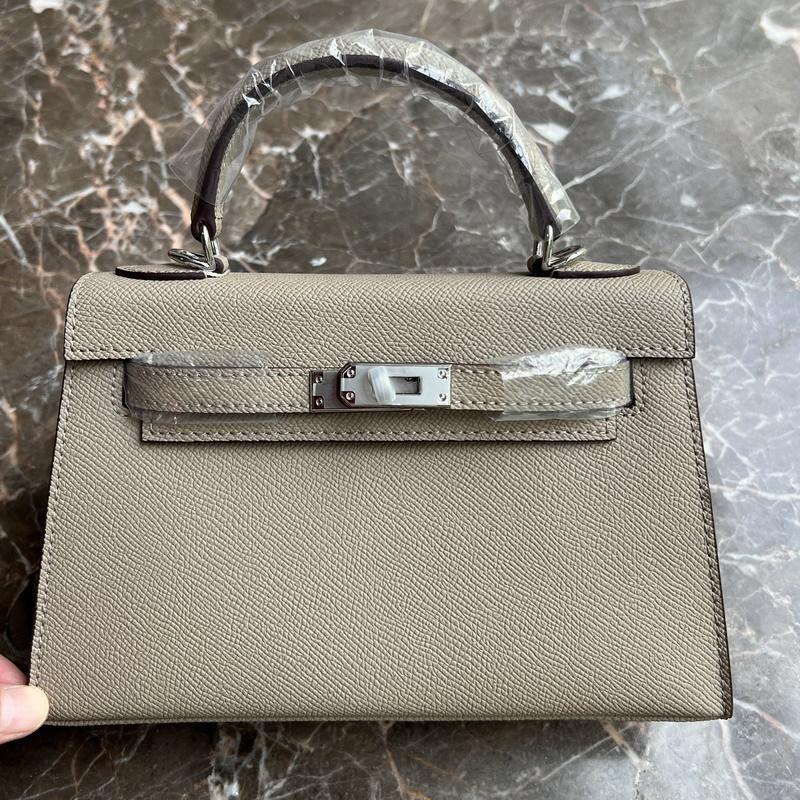 24 neue Echtes Leder frauen Tasche Mit Palm Muster Mini 22CM25 Tasche Silber Schnalle Handtasche Einzelnen Schulter Diagonal 22CM+2 shoulder straps without lock von Joom DACH