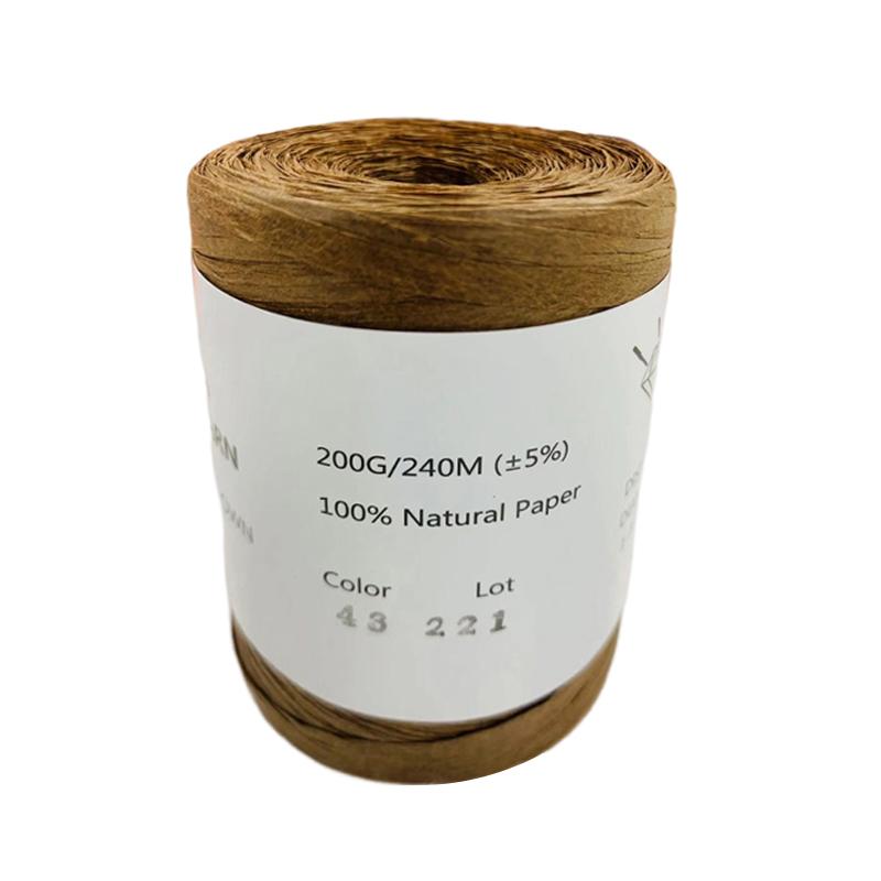 240M Home Dekoration Strickgarn geflochtene Schnur liefert 100 % Bast Naturfaser Papier Papier Seil von Joom DACH